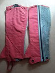 Gallop Adult Chaps - Large - Pink/Blue Storage Marks
