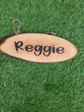 Wooden Stable Name Plaques