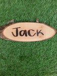 Wooden Stable Name Plaques