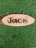 Wooden Stable Name Plaques