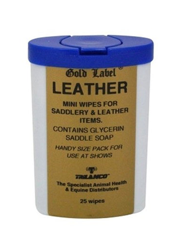 Gold Label - Leather Wipes 25 Pack