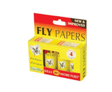 The Buzz STV015 Fly Papers for Pest Control (Pack of 4)