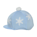 Snowflake with Pom Pom Hat Cover