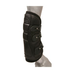 Leather Tendon Boots Snap Closure
