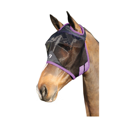 Hy Equestrian Mesh Half Mask without Ears